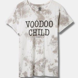 ❤️NWT VINTAGE TORRID TEE - JIMI HENDRIX CLASSIC ROCK BAND CONCERT TOP PLUS SIZE